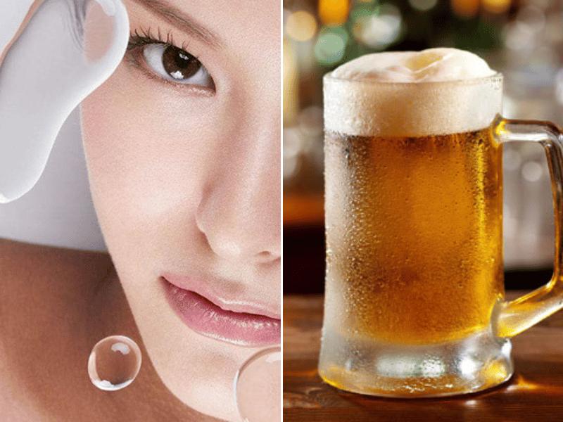 Bia hỗ trợ làm trắng sáng da tự nhiên, an toàn tại nhà