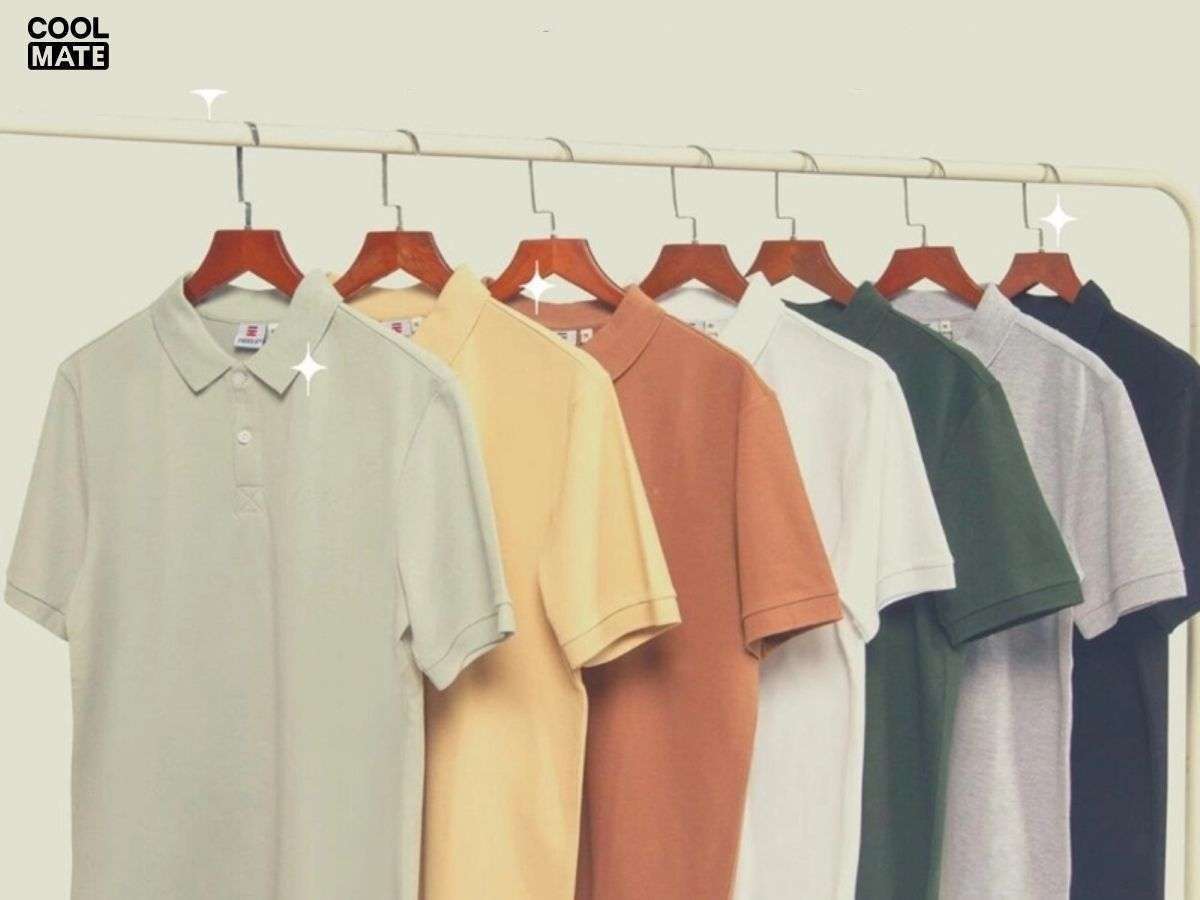 Cách bảo quản áo polo trong tủ đồ