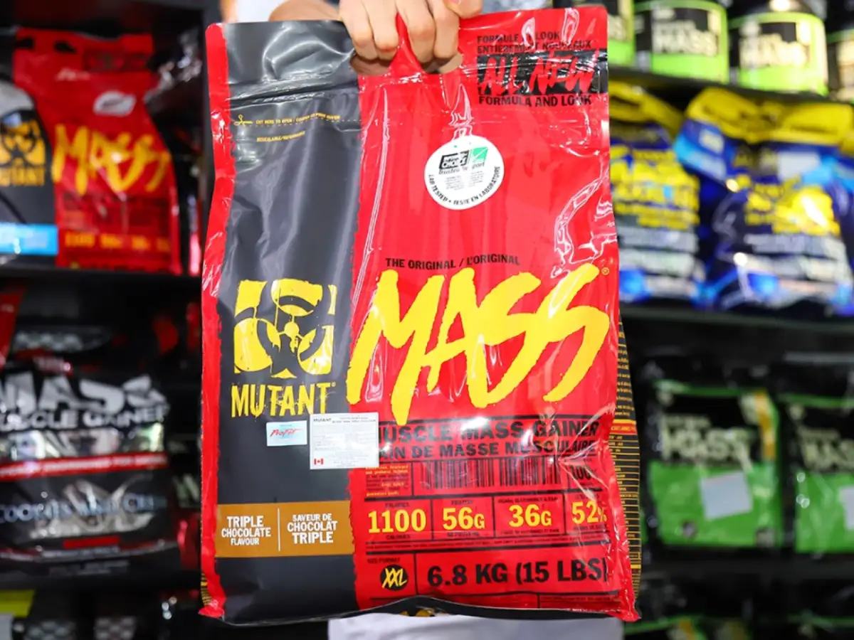 Mutant Mass hỗ trợ tăng cân vượt trội cho người tập luyện cường độ cao