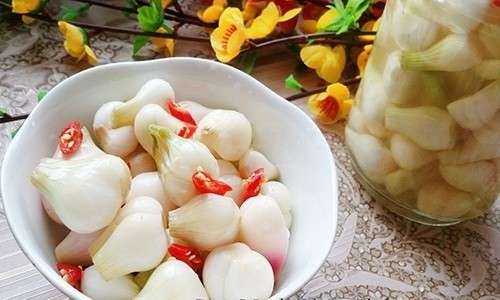 dưa hành ngon cho cỗ Tết