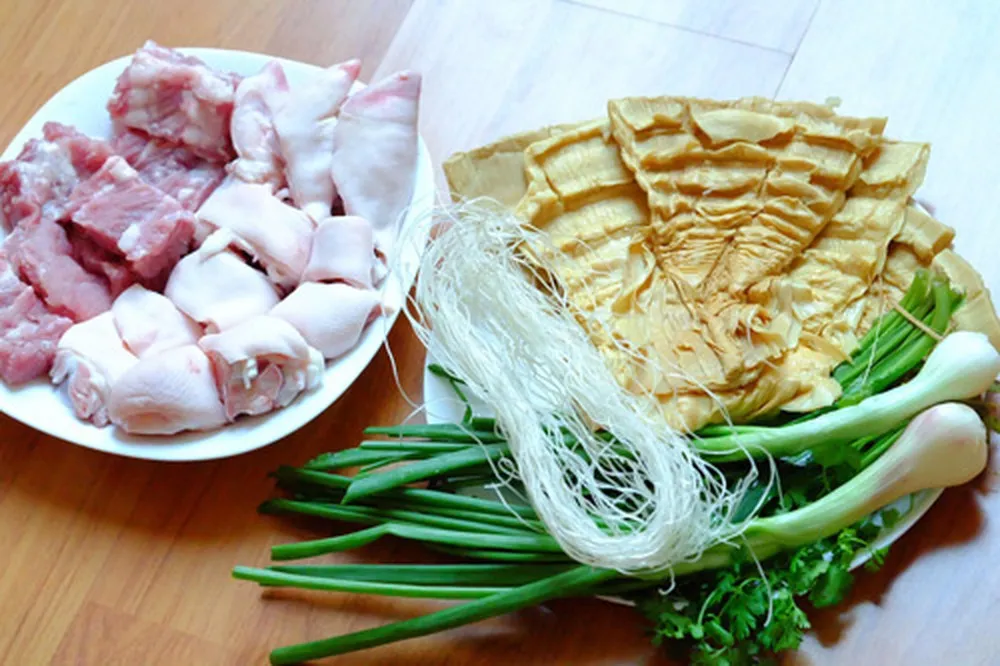 nấu canh măng ngon cho cỗ Tết ở miền Bắc