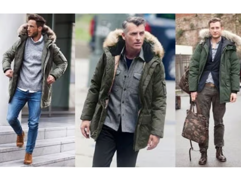 Áo khoác parka dày dặn chất lượng tại Nam Fashion