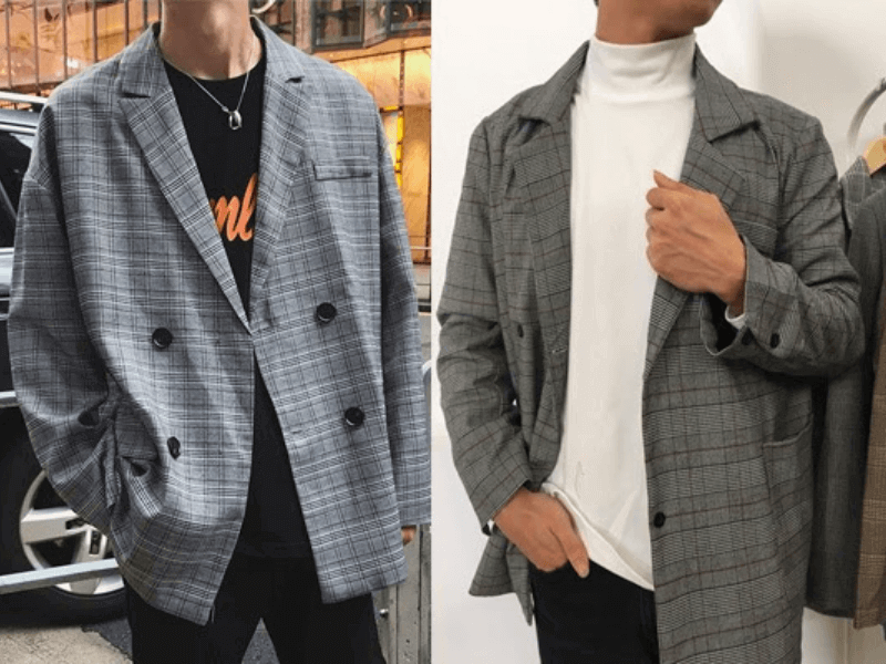 Top 15+ mẫu áo khoác blazer kẻ sọc nam siêu hot hit cho chàng - Coolmate