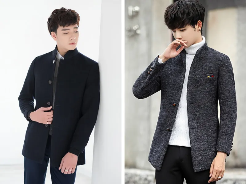 Phối áo khoác cổ đứng blazer - Bí quyết làm nên phong cách