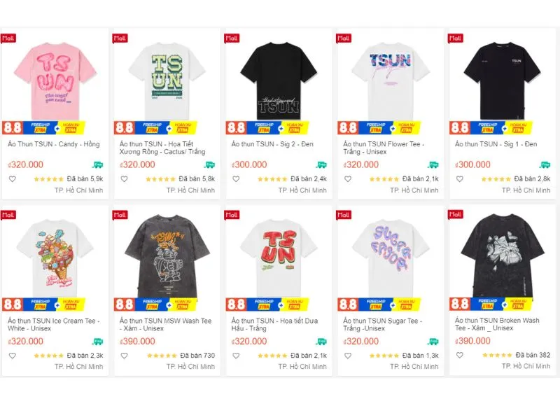 áo polo local brand trên shopee