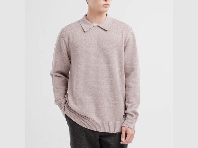 áo sweater có cổ