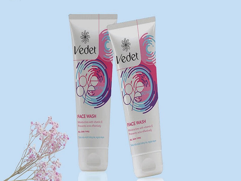 Sữa rửa mặt Vedette Acne Solutions Facial Wash (nguồn: internet)