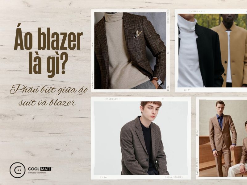 Áo blazer khác gì vest Cách phân biệt Blazer và Vest  MARC