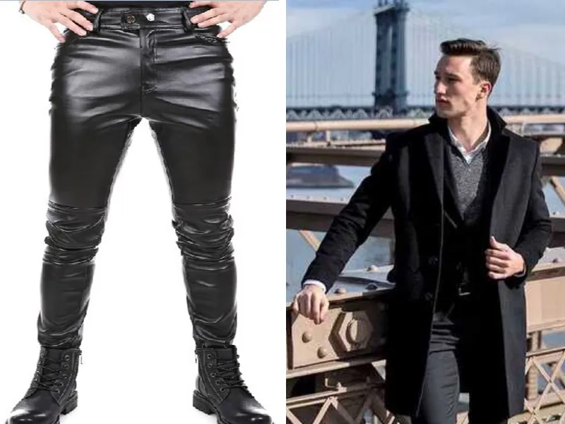 Cực ngầu đến từ vị trí của Blazer, quần da và giày boots