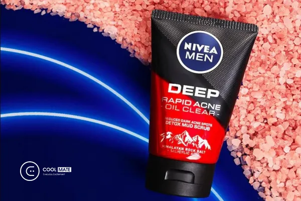 Sữa rửa mặt Nivea nam Deep Rapid Acne Oil Clear phù hợp với nhiều làn da kể cả da nhạy cảm