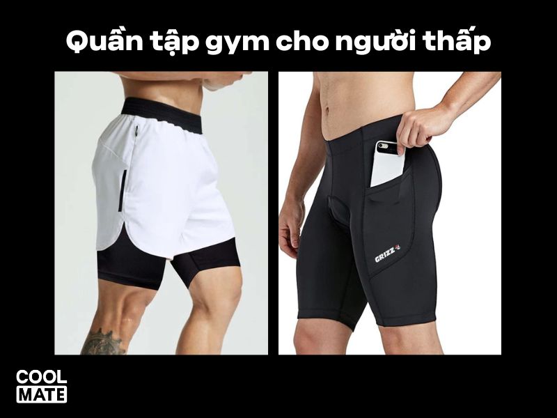 Quần tập cho người thấp