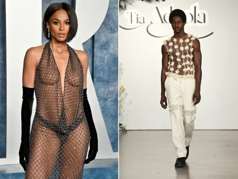  Ciara tại Bữa tiệc Oscar Vanity Fair 2023 