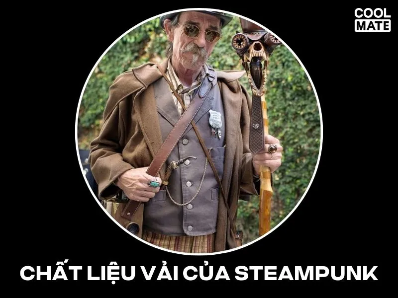 Chất liệu vải phổ biến của Steampunk 