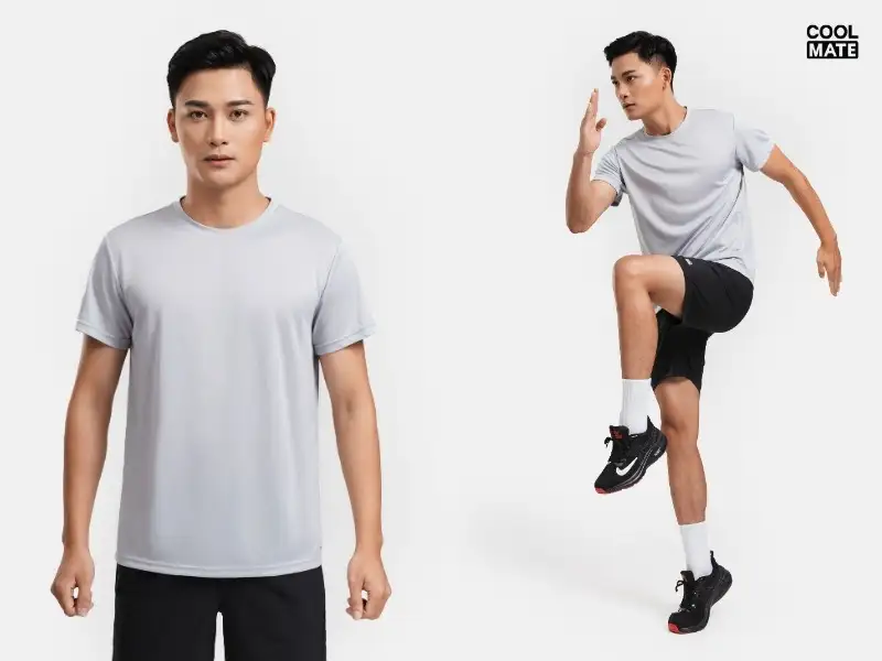 Áo thun nam thể thao Coolmate Basics