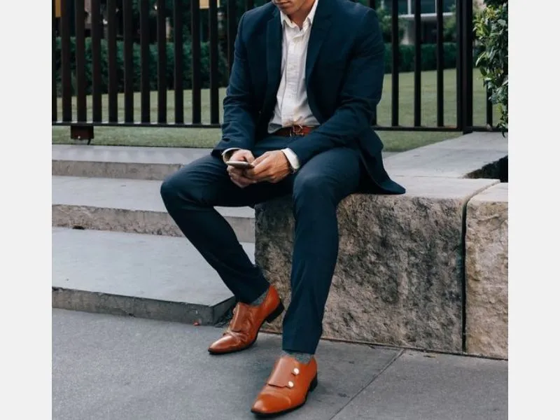 Giày Monk Straps 