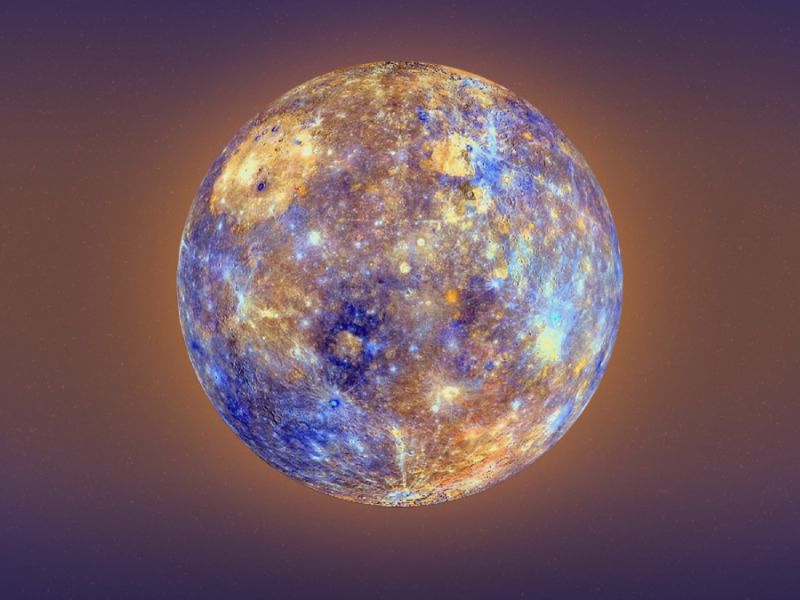 Sao Thủy (Mercury) - Xếp đầu tiên trên biểu đồ các hành tinh trong Hệ Mặt Trời