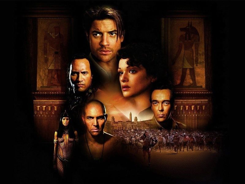 Xác Ướp Trở Lại - The Mummy Returns (2001) - Tổng hợp các tập phim có sự tham gia của Dwayne Johnson hot