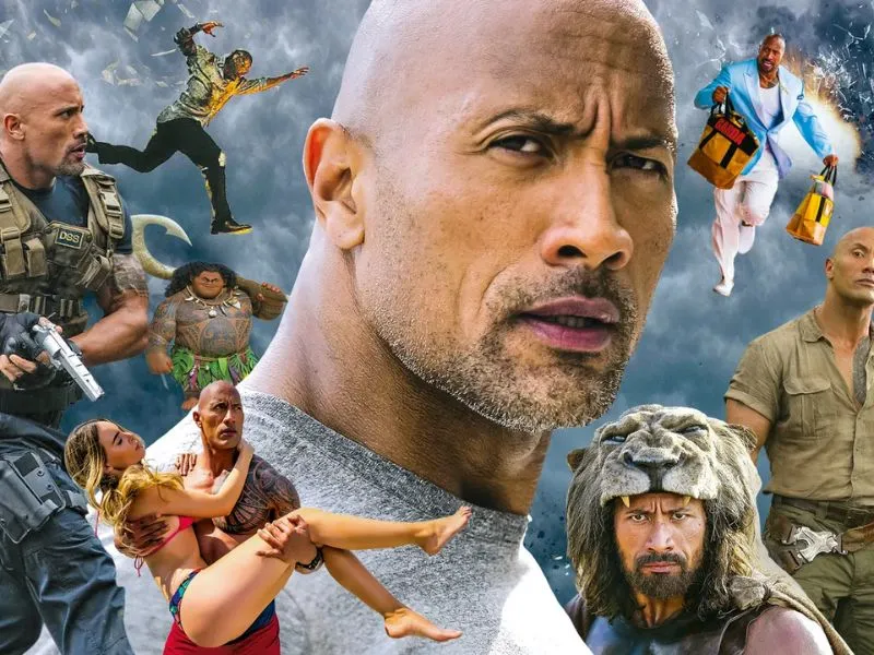 Danh sách các tập phim có sự tham gia của Dwayne Johnson