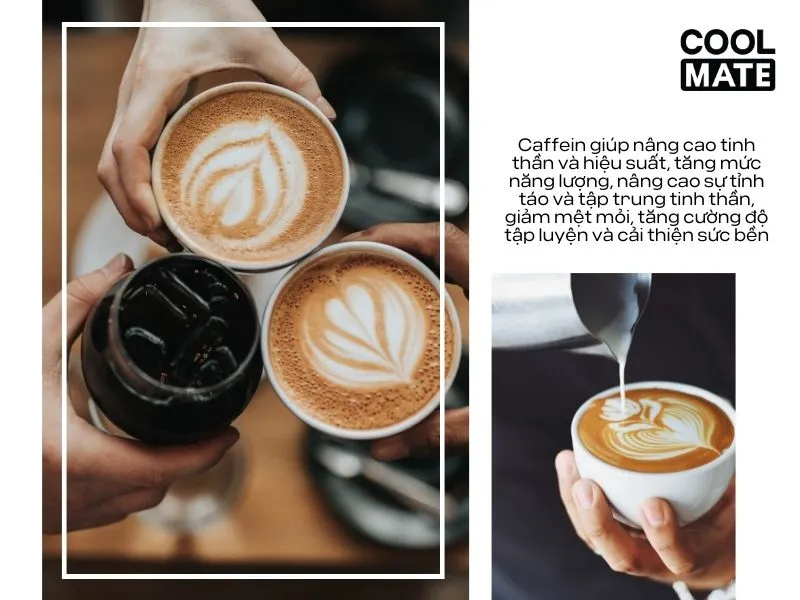 Caffein có thể hỗ trợ cho người tập gym