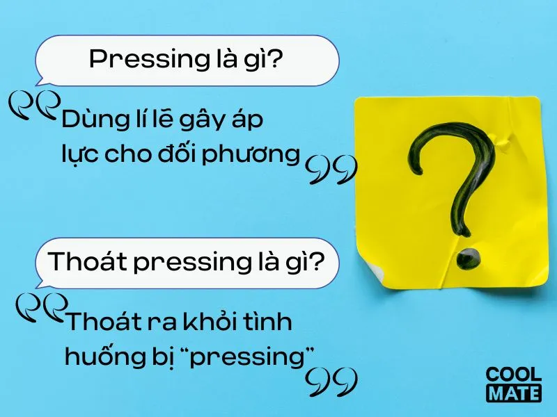 Hình ảnh minh họa: Pressing và thoát pressing trong bóng đá