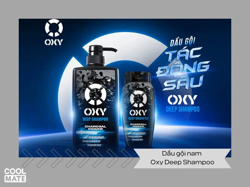 Dầu gội dành cho nam Oxy Deep Shampoo 