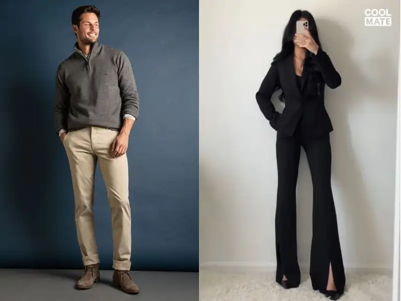 Việc khoác lên trang phục phù hợp với dress code giúp người mặc cảm thấy tự tin