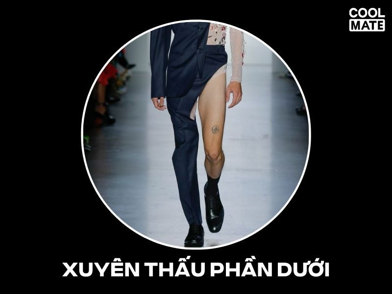 Trang phục xuyên thấu phần dưới cơ thể