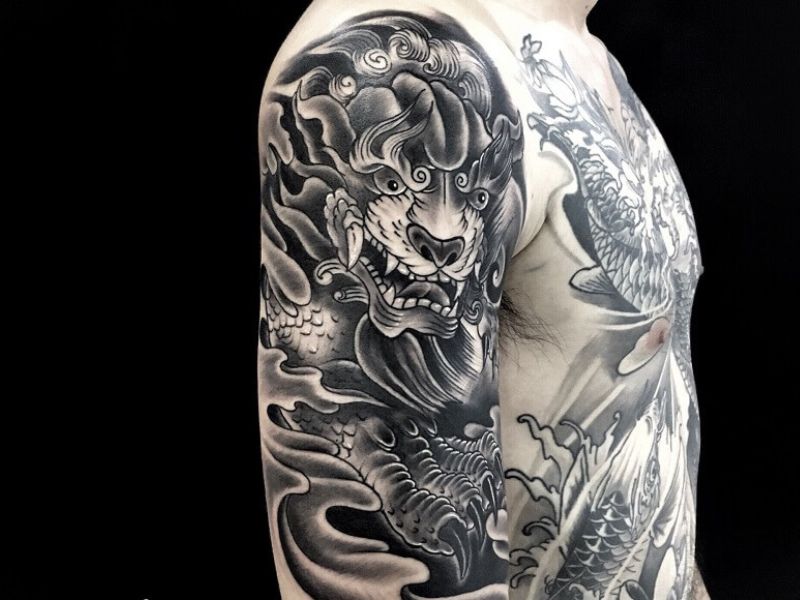 Tattoo 999 - Hình xăm kỳ lân do Tattoo999 cover sửa lại từ... | Facebook