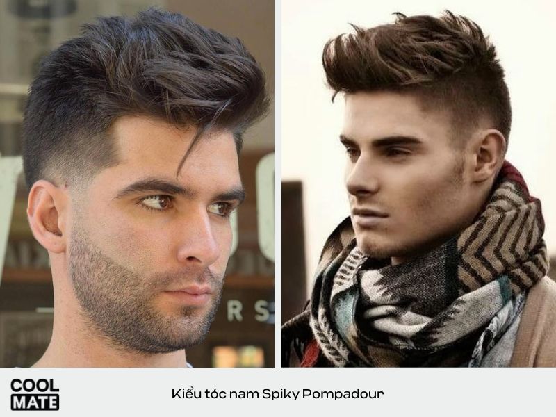 Kiểu tóc Spiky Pompadour