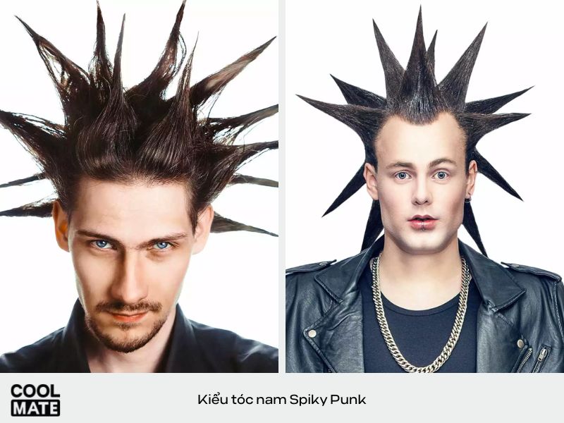  Kiểu tóc Spiky Punk