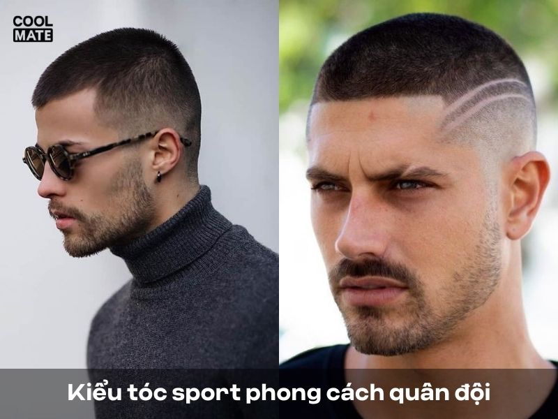 kiểu tóc sport nam