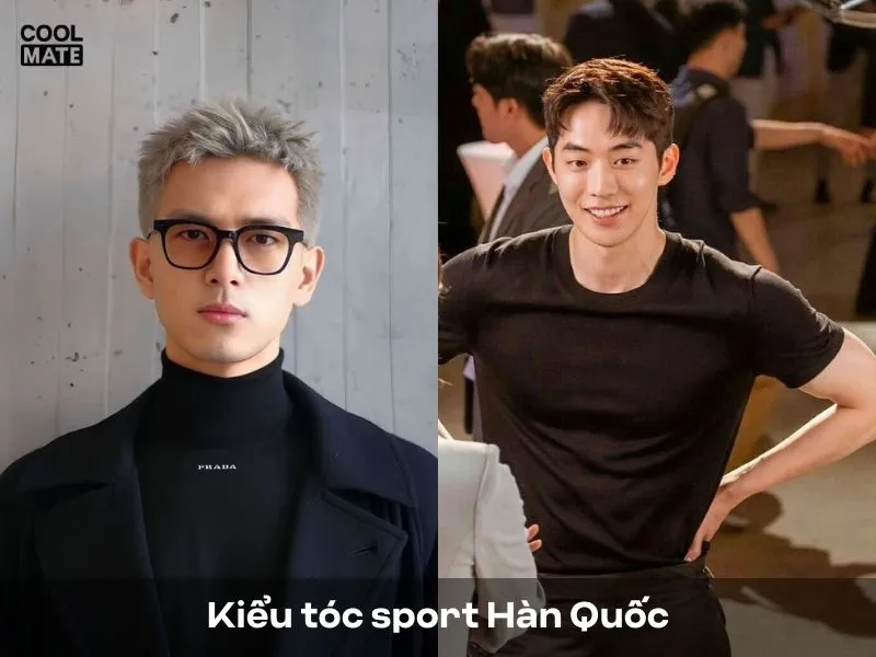 kiểu tóc sport nam