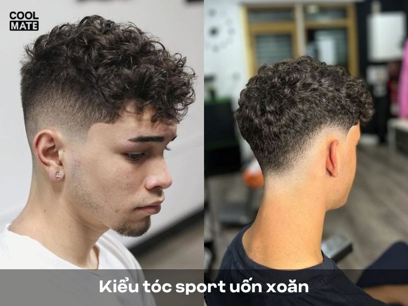 kiểu tóc sport nam