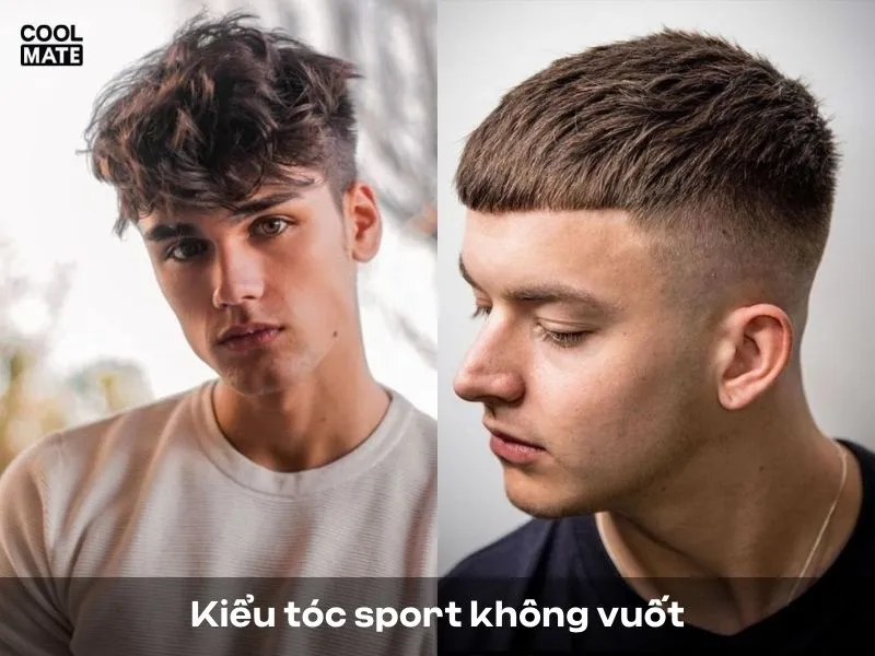 kiểu tóc sport nam