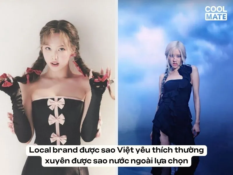 Local brand được sao Việt yêu thích thường xuyên được sao nước ngoài lựa chọn