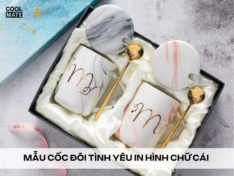 mẫu cốc đôi tình yêu