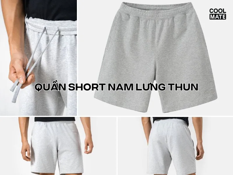 mẫu quần short nam mặc ở nhà