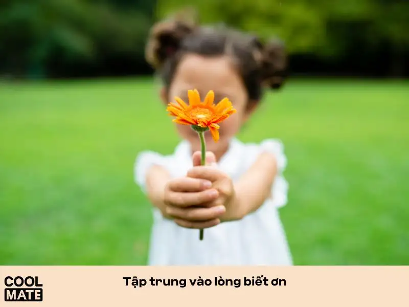 Tập trung vào lòng biết ơn