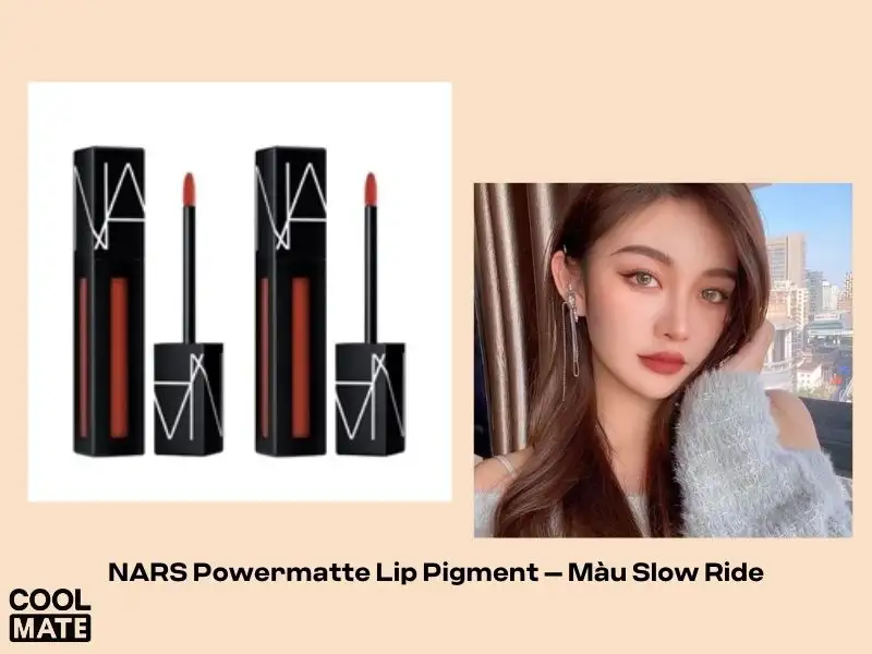 NARS Powermatte Lip Pigment – Màu Slow Ride