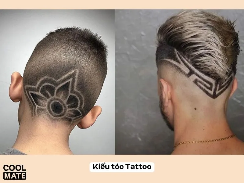 Kiểu tóc Tattoo cho nam mặt gầy