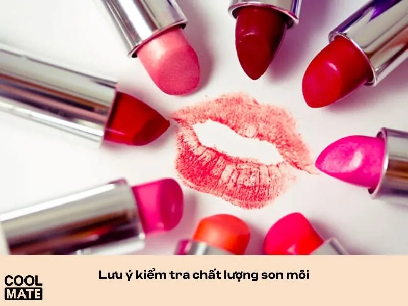 Kinh nghiệm kiểm tra son chất lượng