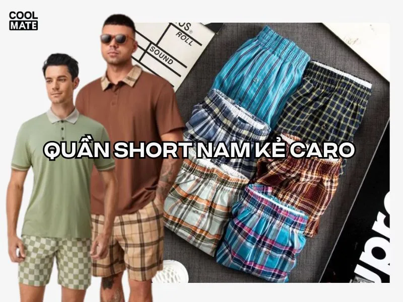 mẫu quần short nam mặc ở nhà