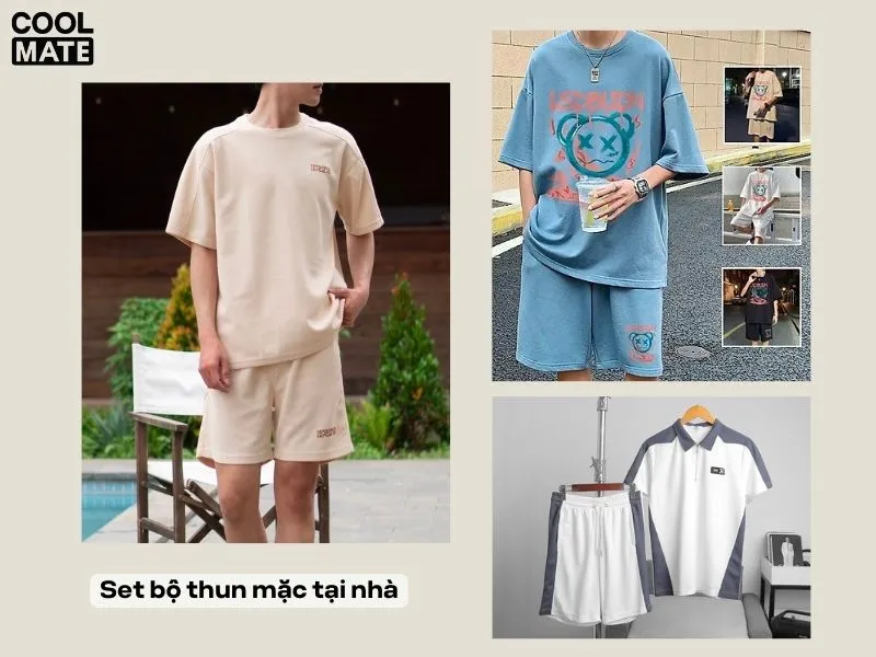 Set thun mặc nhà