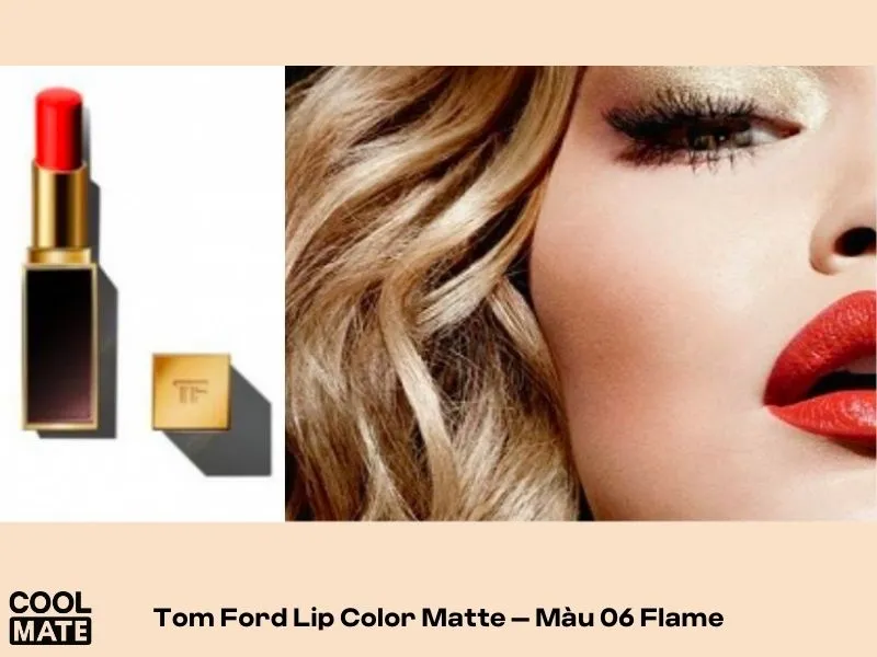 Tom Ford Lip Color Matte – Màu 06 Flame