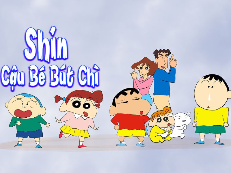 Shin Cậu Bé Bút Chì - Bộ phim hoạt hình HTV3 ngày xưa ai cũng từng xem