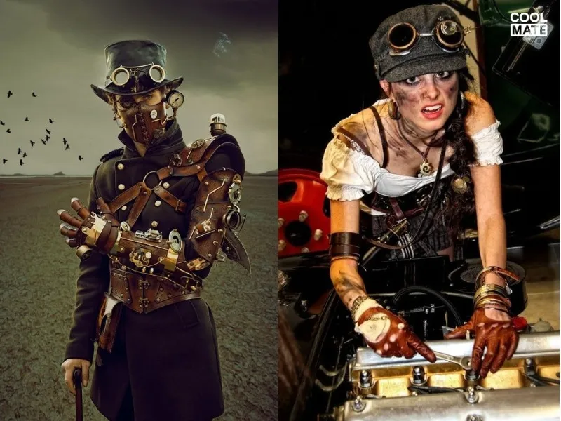 Bánh răng là chi tiết không thể thiếu trong phong cách Steampunk