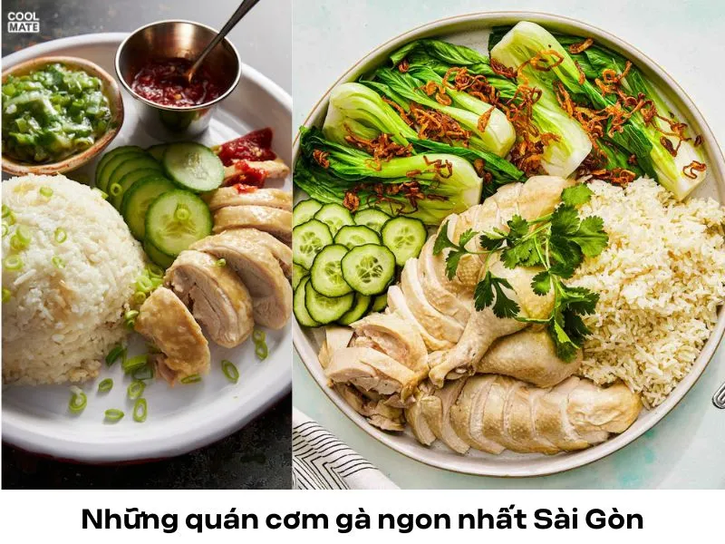 quán cơm gà ngon tại HCM