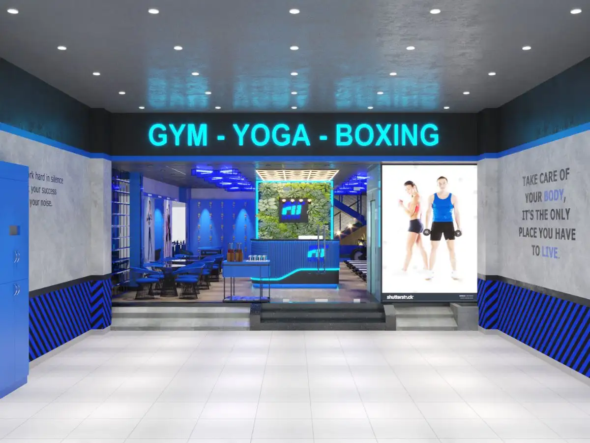 Không gian phòng tập Fit Center