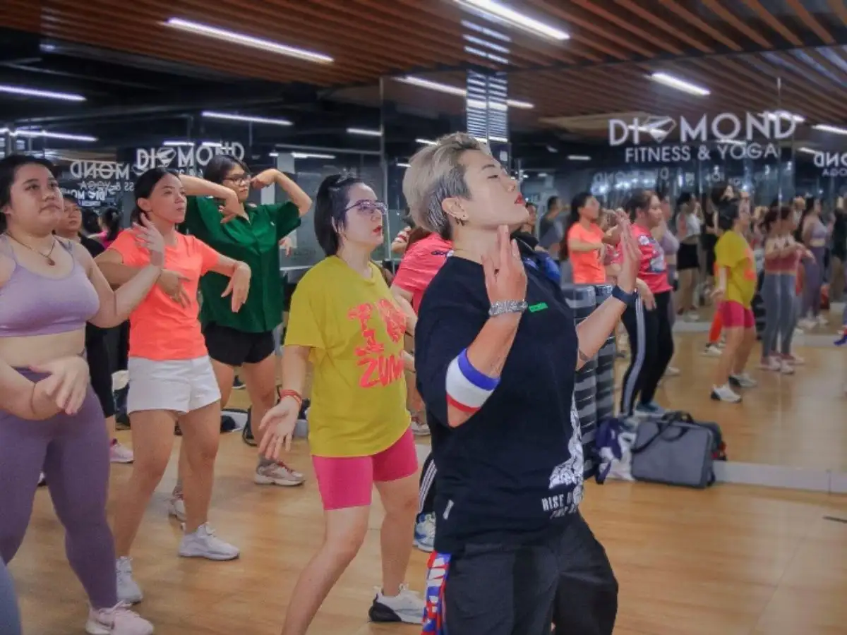 Những giờ học Zumba thoải mái, thư giãn cùng giáo viên