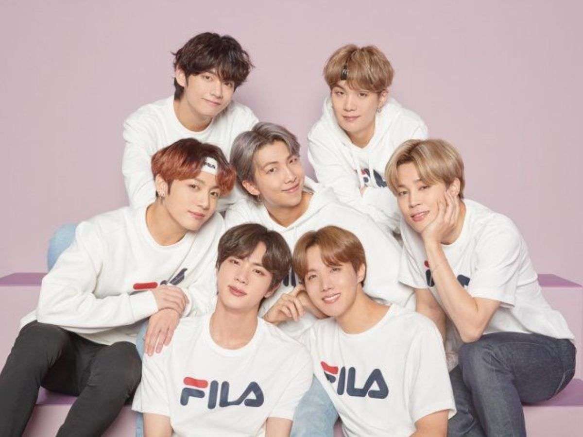 BTS - đại sứ thương hiệu toàn cầu của Fila